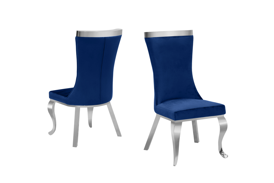 234_Chair_Blue Silver